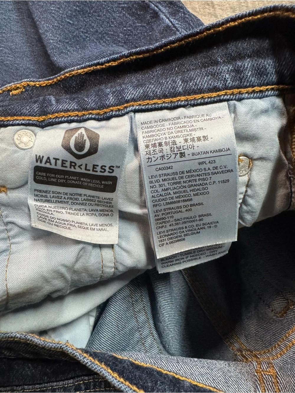 Levi’s 501S Jeans Button Fly 27X30 - Picture 4 of 8
